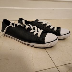Converse leather all-stars 8.5